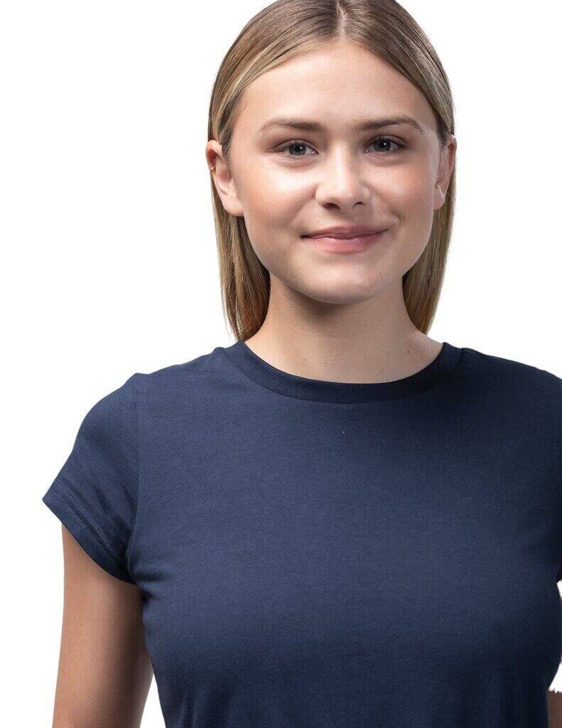 Fair Trade organic women's blank cap sleeve t-shirt | Kindred Apparel Canada | Liminal Apparel | Joyya USA