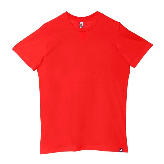 Ethically and Sustainably made blank unisex red t-shirt | Kindred Apparel Canada | Liminal Apparel | Joyya USA