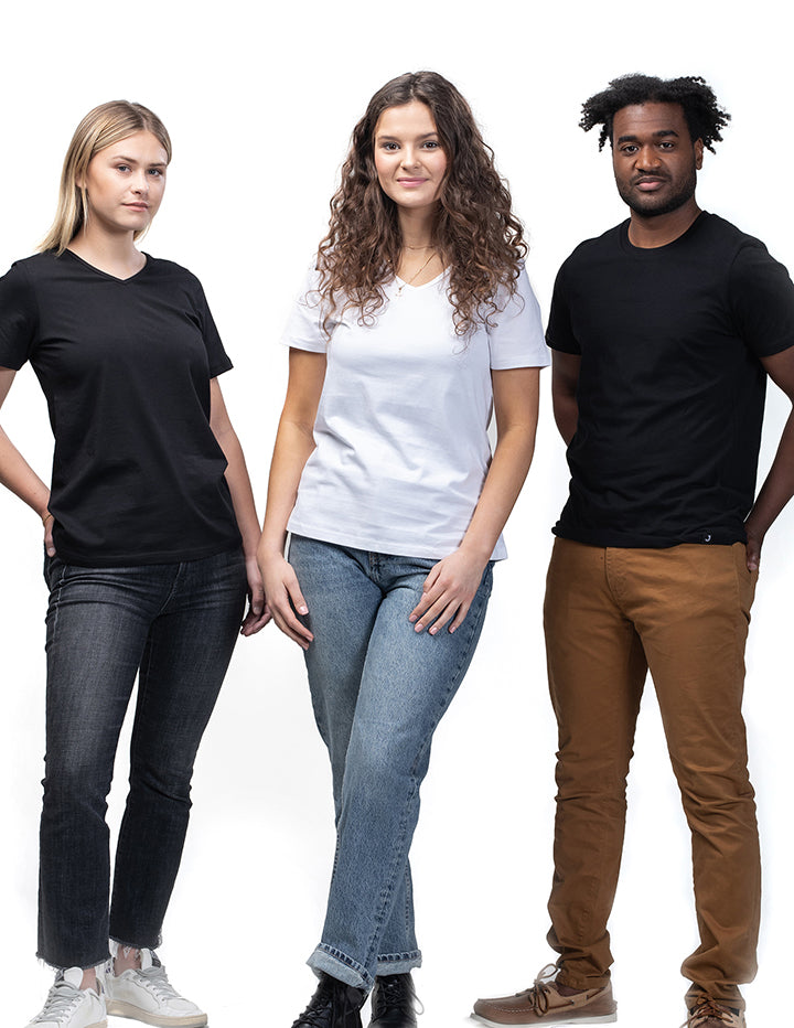 Kindred Apparel sustainable and ethically made t-shirts basics