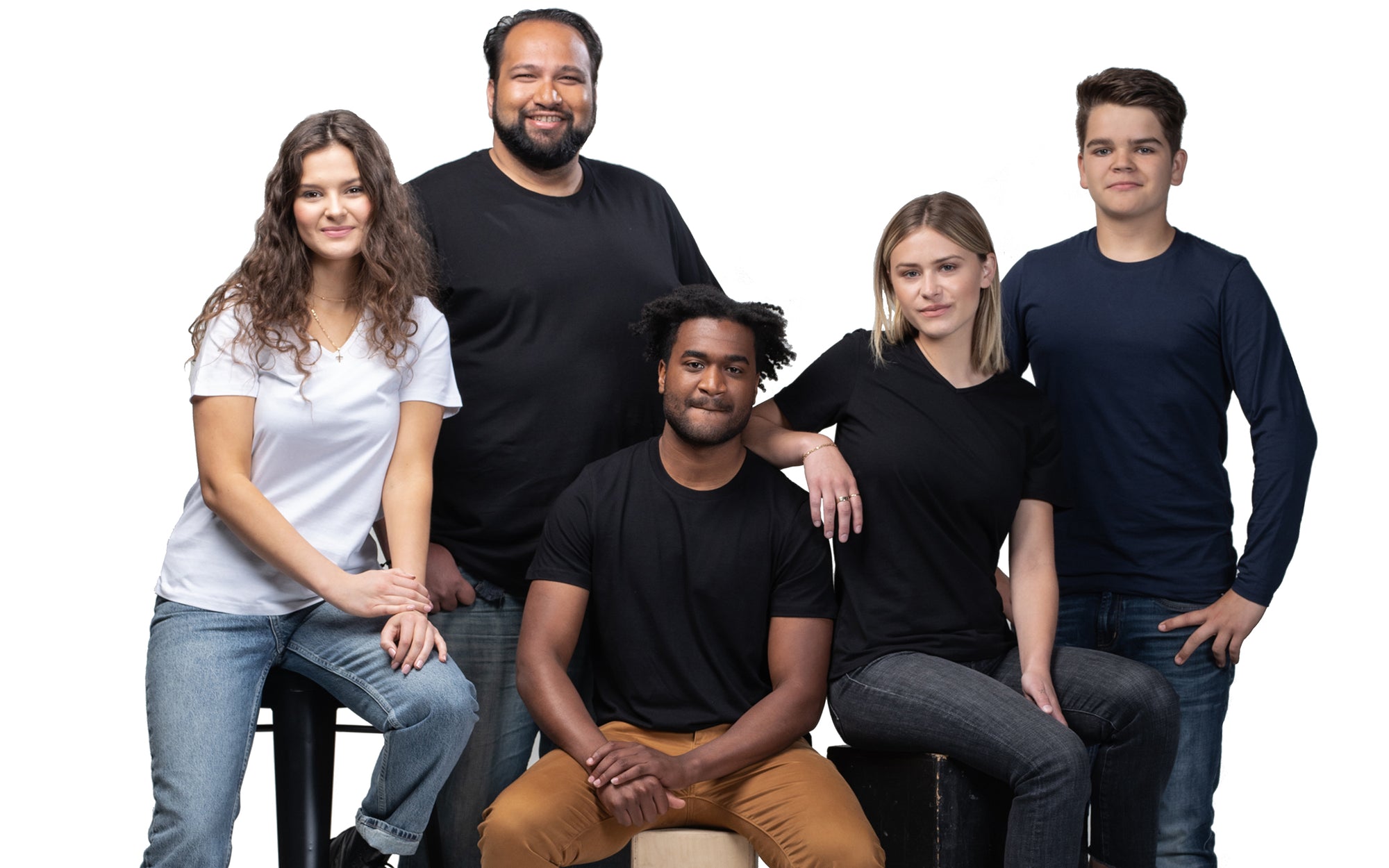 Fair Trade and organic mens, womens, and kids blank tshirts by Joyya available at Kindred Apparel
