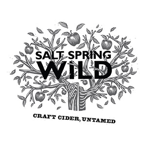 Salt Spring Wild Craft Cider supporting Kindred Apparel Canada, fair trade and ethical t-shirts, bags and apparel