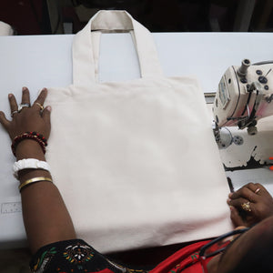 Ethically made and sustainably sourced blank organic canvas tote bags | Kindred Apparel Canada