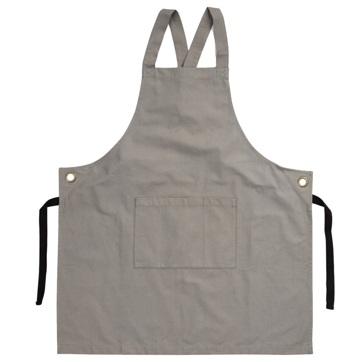 Kindred Apparel | Made to Order Heavy Duty Canvas Cotton Apron in Grey | Liminal Apparel | Joyya USA