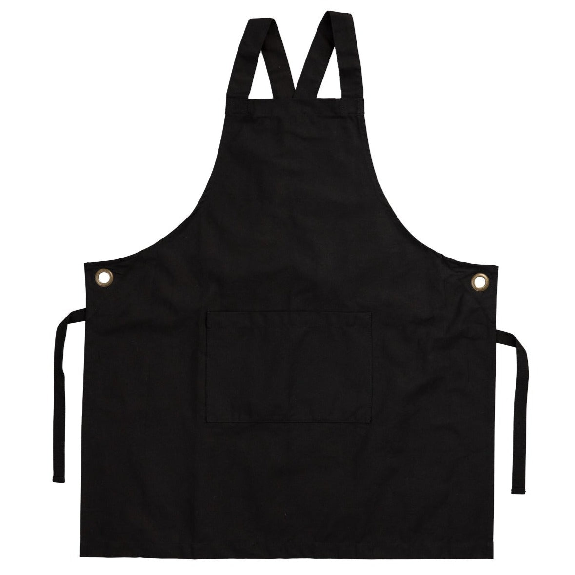 Kindred Apparel | Made to Order Utility Canvas Cotton Apron in Black | Liminal Apparel | Joyya USA