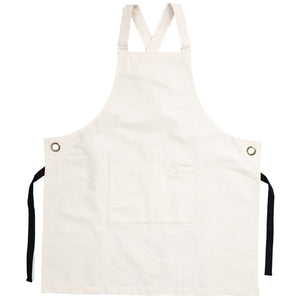 Kindred Apparel | Made to Order Heavy Duty Canvas Cotton Apron in Natural | Liminal Apparel | Joyya USA
