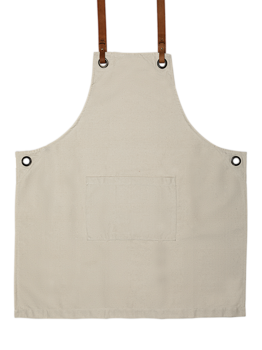 Tablier Bretelles Cuir 