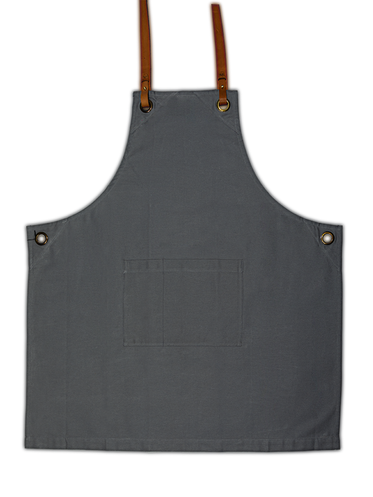 Tablier Bretelles Cuir 