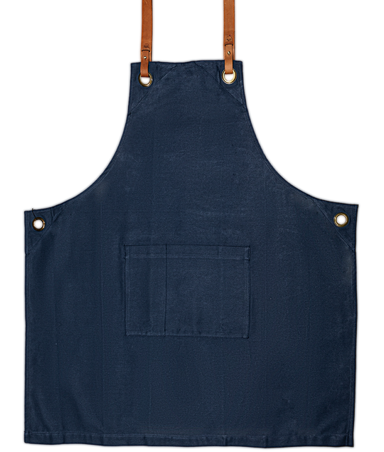 Tablier Bretelles Cuir 