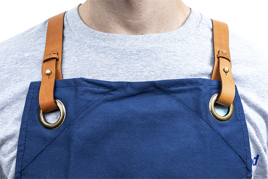 Tablier Bretelles Cuir 