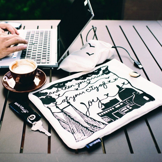 Laptop Sleeve City Of Joy