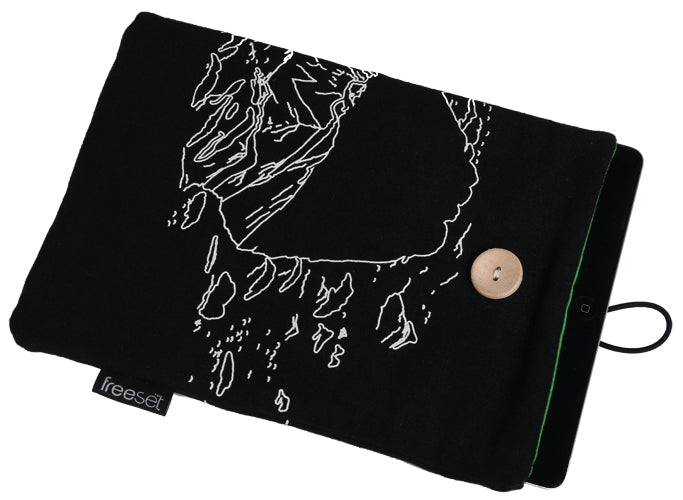 Pochette iPad | Paysage lunaire