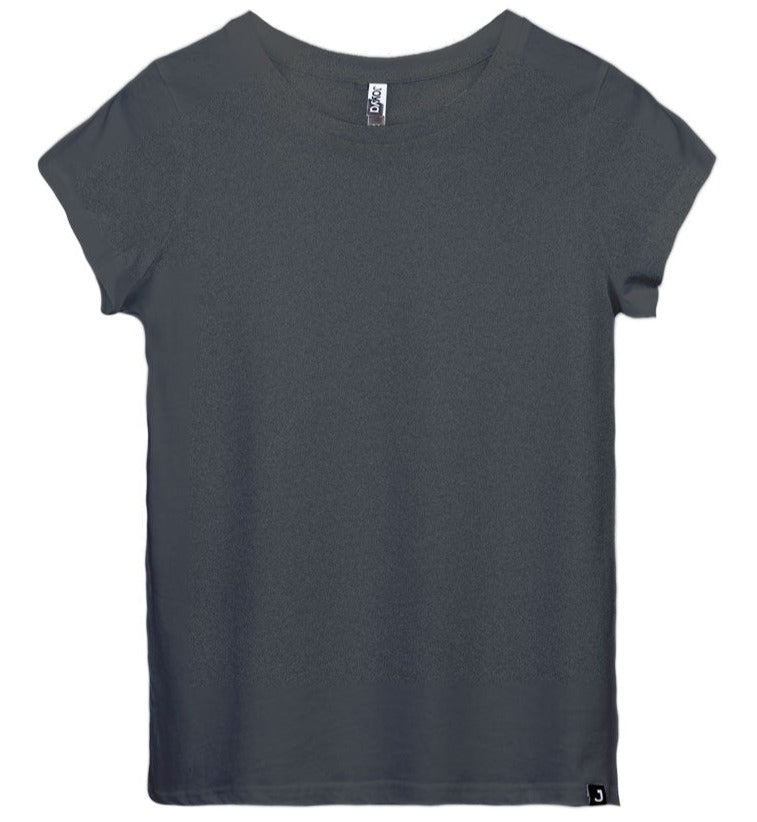 Ethically Made Organic Cotton Blank Women s Capped Sleeve T Shirt Kindred Apparel Inc