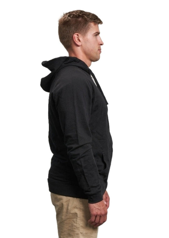 Sweat à capuche zippé unisexe 