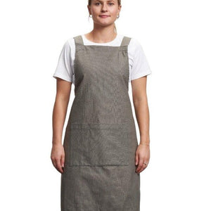 Kindred Apparel | Made to Order Heavy Duty Canvas Cotton Apron in grey | Liminal Apparel | Joyya USA